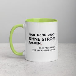 Tasse mit farbiger Innenseite | OHNE HIRN