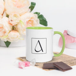 Bunte Tasse mit farbiger Innenseite | DANKE MERZ