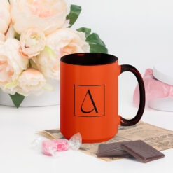 Bunte Tasse mit farbiger Innenseite | DANKE MERZ
