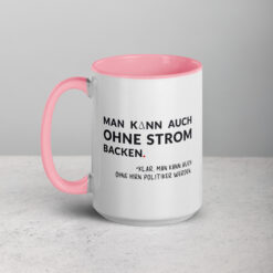 Tasse mit farbiger Innenseite | OHNE HIRN