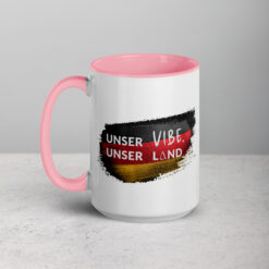 Bunte Tasse mit farbiger Innenseite | UNSER VIBE