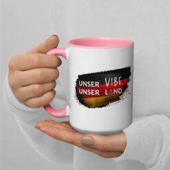 Bunte Tasse mit farbiger Innenseite | UNSER VIBE