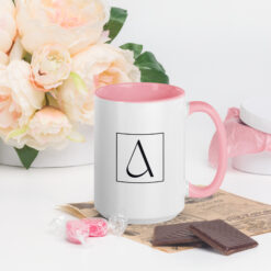 Bunte Tasse mit farbiger Innenseite | DANKE MERZ