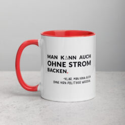 Tasse mit farbiger Innenseite | OHNE HIRN