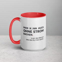 Tasse mit farbiger Innenseite | OHNE HIRN