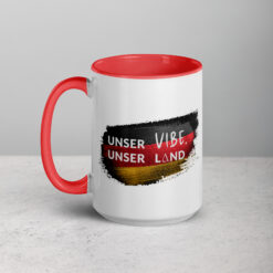 Bunte Tasse mit farbiger Innenseite | UNSER VIBE