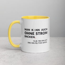 Tasse mit farbiger Innenseite | OHNE HIRN