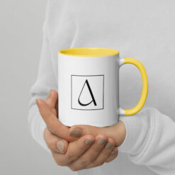 Bunte Tasse mit farbiger Innenseite | UNSER VIBE