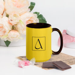 Bunte Tasse mit farbiger Innenseite | DANKE MERZ