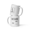 Weiße, glänzende Tasse | LINKES ARGUMENT