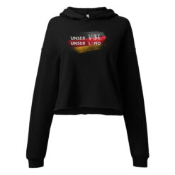Cropped Hoodie für Damen – Bella + Canvas 7502 | UNSER VIBE