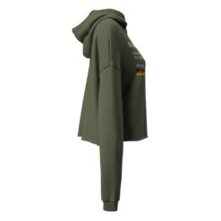 Cropped Damen-Hoodie – Bella + Canvas 7502 | DANKE MERZ