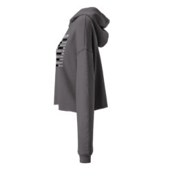 Cropped Hoodie für Damen – Bella + Canvas 7502 | GESCHWÄRZT