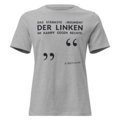 Lockeres Damen-T-Shirt – Bella + Canvas 6400 | LINKES ARGUMENT