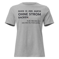 Lockeres Damen-T-Shirt – Bella + Canvas 6400 | OHNE HIRN