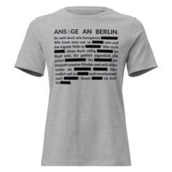 Alternative view of Lockeres Damen-T-Shirt – Bella + Canvas 6400 | GESCHWÄRZT