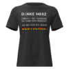Lockeres Damen-T-Shirt – Bella + Canvas 6400 | DANKE MERZ