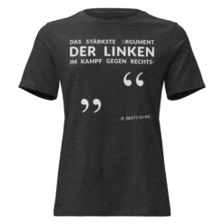 Lockeres Damen-T-Shirt – Bella + Canvas 6400 | LINKES ARGUMENT