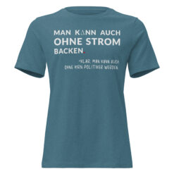 Lockeres Damen-T-Shirt – Bella + Canvas 6400 | OHNE HIRN
