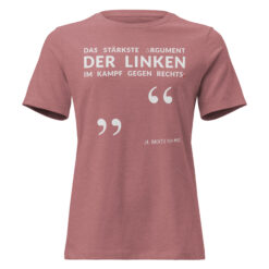 Lockeres Damen-T-Shirt – Bella + Canvas 6400 | LINKES ARGUMENT