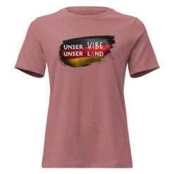 Lockeres Damen T-Shirt – Bella + Canvas 6400 | UNSER VIBE