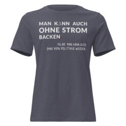 Lockeres Damen-T-Shirt – Bella + Canvas 6400 | OHNE HIRN