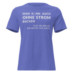 Lockeres Damen-T-Shirt – Bella + Canvas 6400 | OHNE HIRN