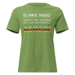 Lockeres Damen-T-Shirt – Bella + Canvas 6400 | DANKE MERZ