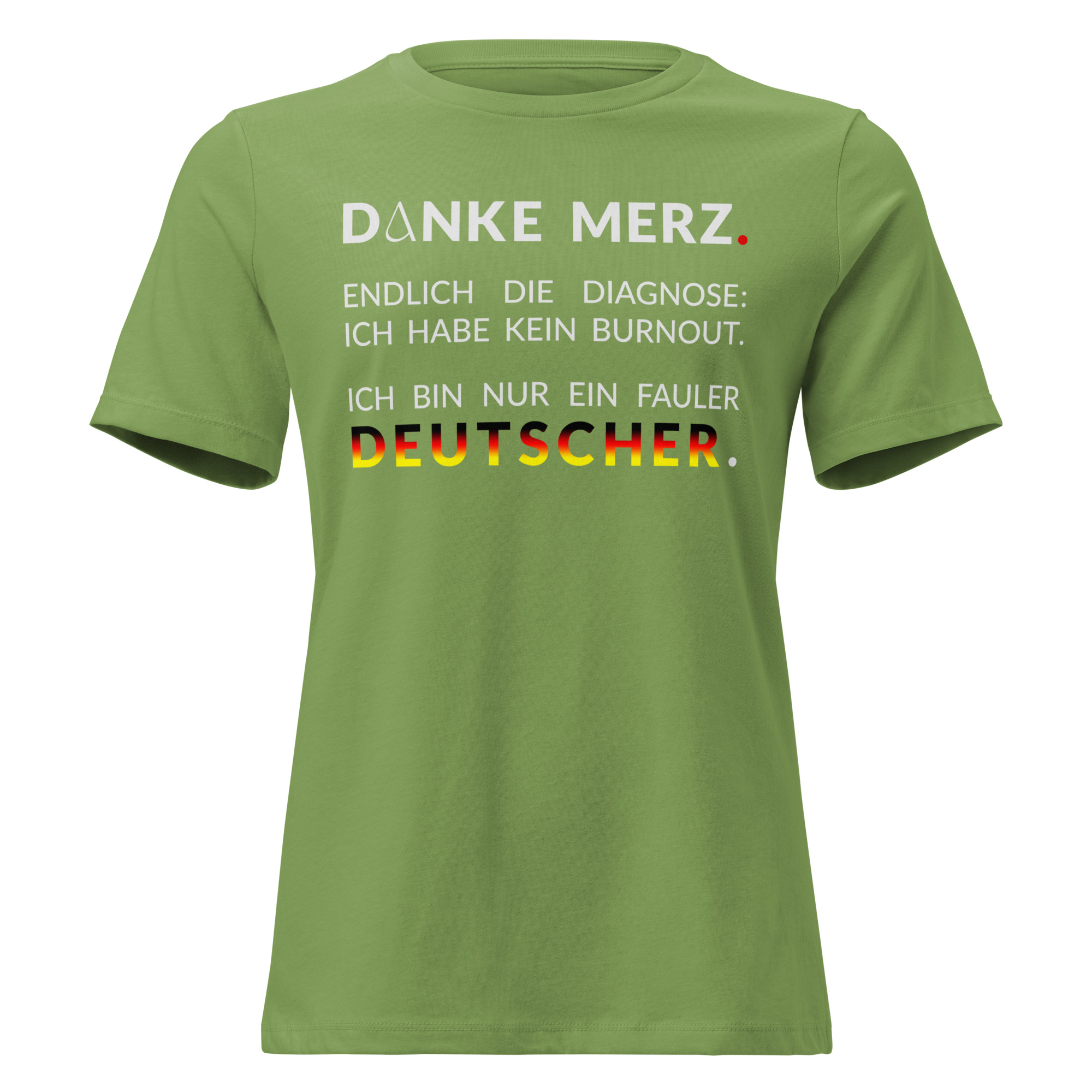 Lockeres Damen-T-Shirt – Bella + Canvas 6400 | DANKE MERZ – Bild 10