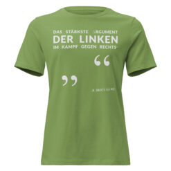 Lockeres Damen-T-Shirt – Bella + Canvas 6400 | LINKES ARGUMENT