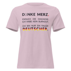Lockeres Damen-T-Shirt – Bella + Canvas 6400 | DANKE MERZ