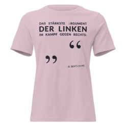 Lockeres Damen-T-Shirt – Bella + Canvas 6400 | LINKES ARGUMENT