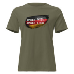 Lockeres Damen T-Shirt – Bella + Canvas 6400 | UNSER VIBE