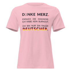 Lockeres Damen-T-Shirt – Bella + Canvas 6400 | DANKE MERZ
