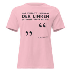 Lockeres Damen-T-Shirt – Bella + Canvas 6400 | LINKES ARGUMENT