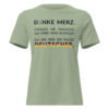 Lockeres Damen-T-Shirt – Bella + Canvas 6400 | DANKE MERZ