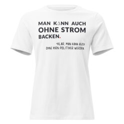Lockeres Damen-T-Shirt – Bella + Canvas 6400 | OHNE HIRN