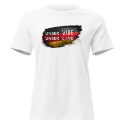 Lockeres Damen T-Shirt – Bella + Canvas 6400 | UNSER VIBE